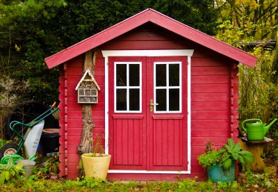 Shed Painting