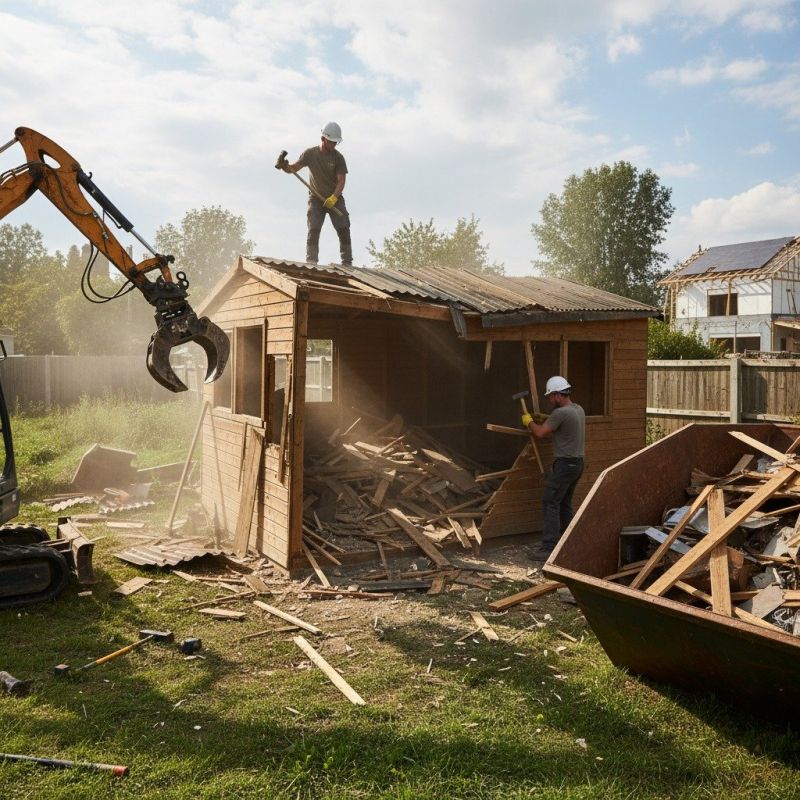 Shed Painting